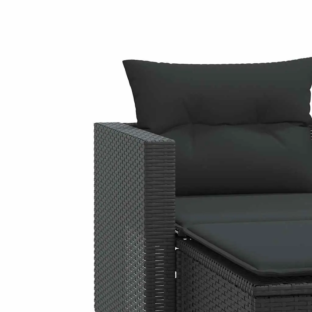 2-Seater Outdoor Sofa with Matching Stools