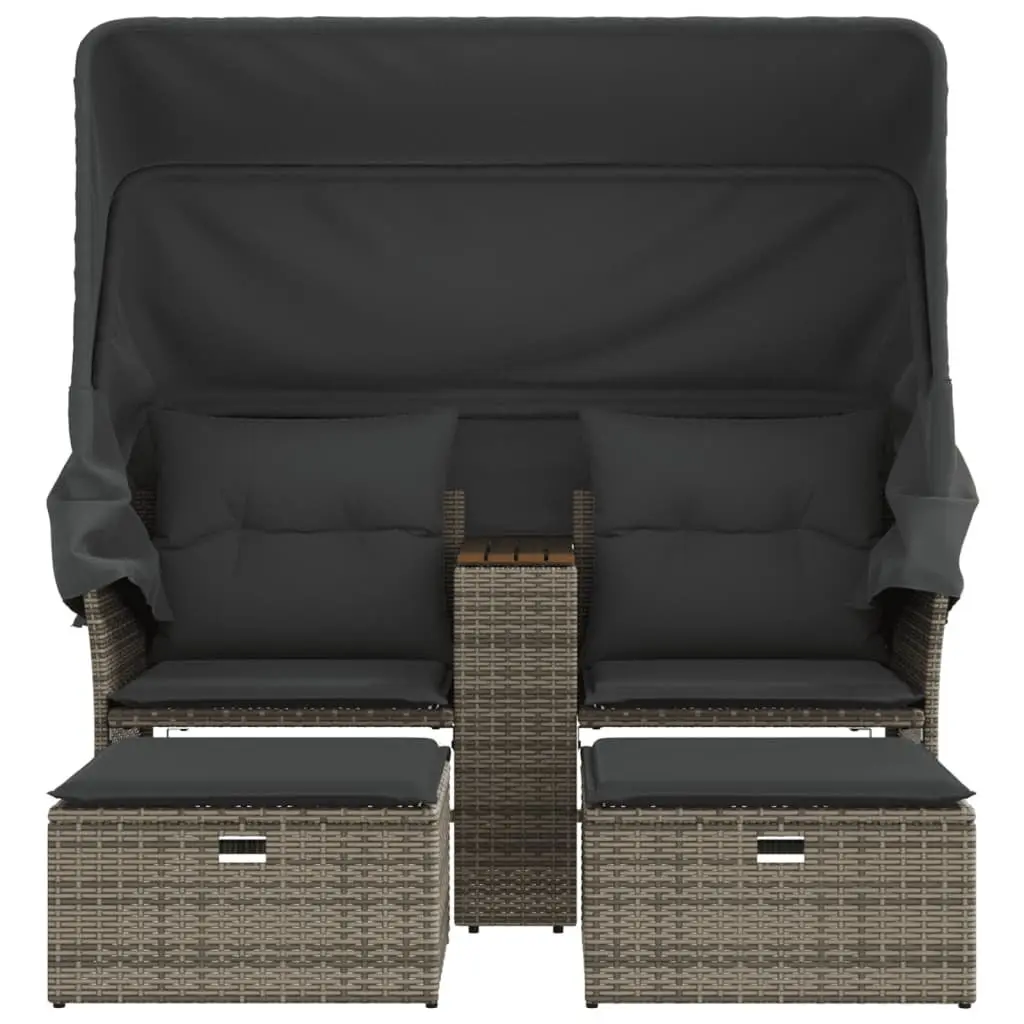 2-Seater Garden Sofa for Patio Relaxation