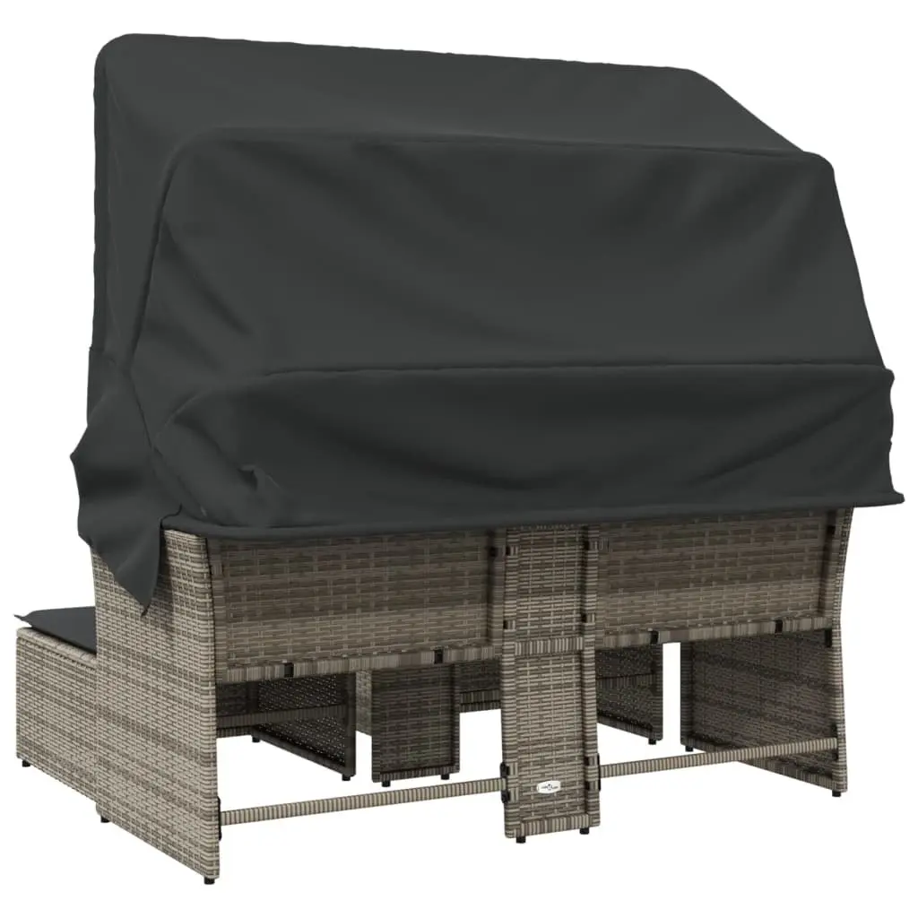 2-Seater Garden Sofa for Patio Relaxation
