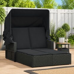 Double Sun Lounger for Outdoor Spaces