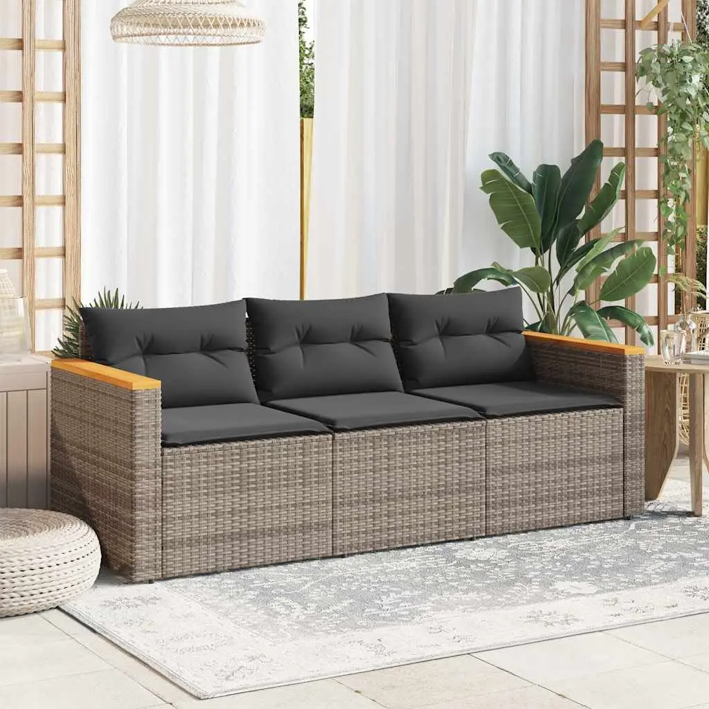 3-Seater Sofa for Outdoor Gatherings