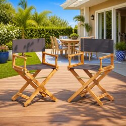 Practical Folding Director Chairs for Every Outdoor Activity