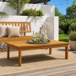 Practical Garden Table for Patios and Lawns 100x60x30cm