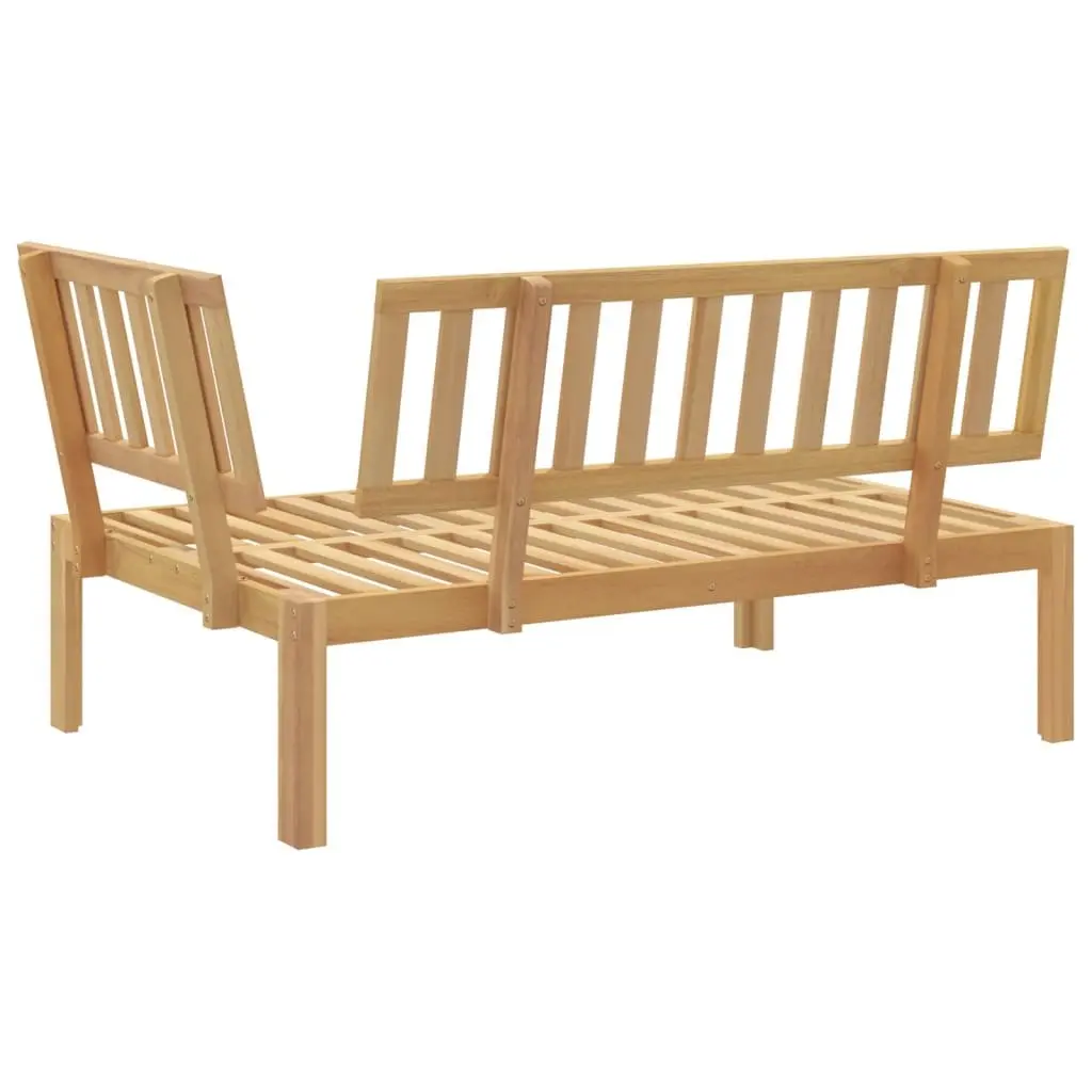 Garden Pallet Corner Sofa Outdoor Sectional Seating Modular Slatted Design