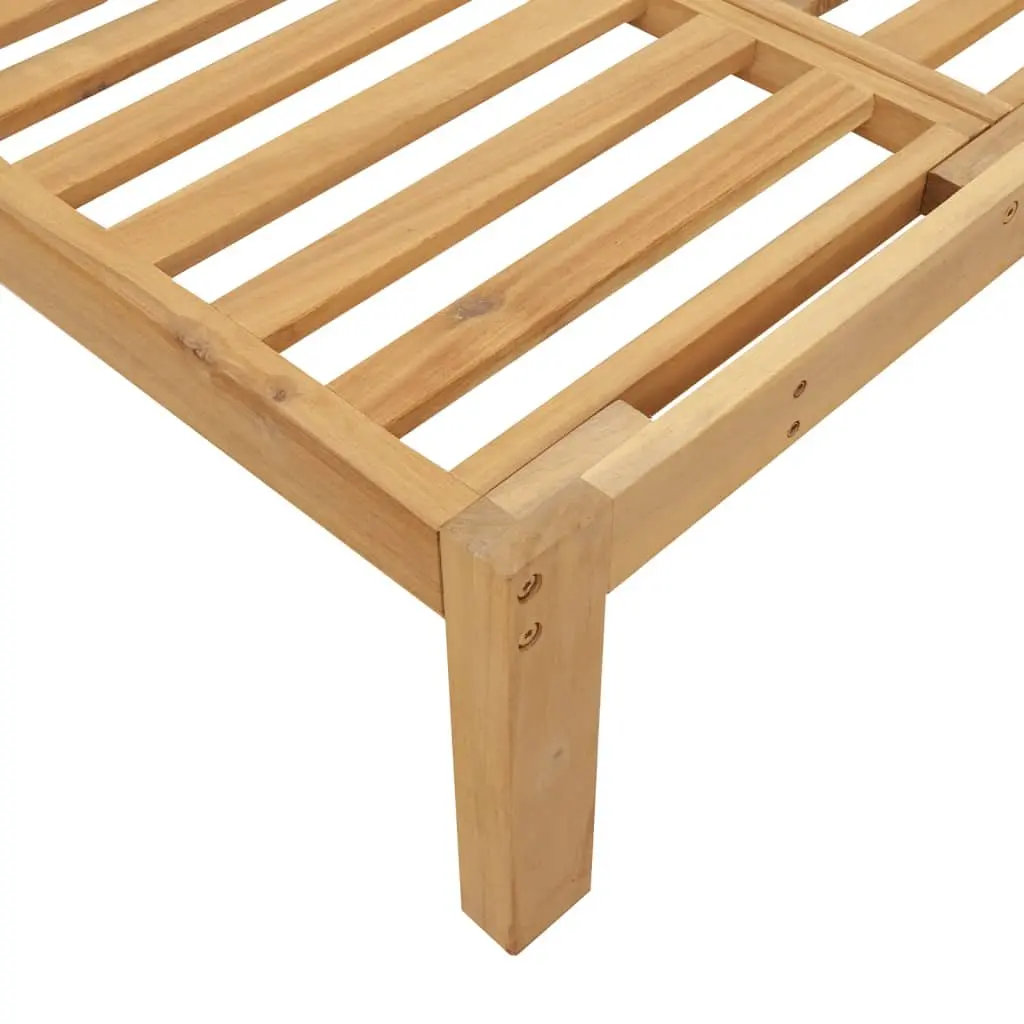 Garden Pallet Corner Sofa Outdoor Sectional Seating Modular Slatted Design