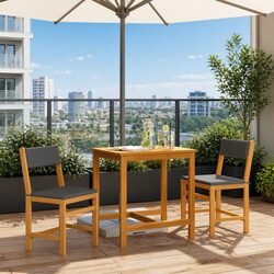 3 Piece Patio Set for Balcony Use