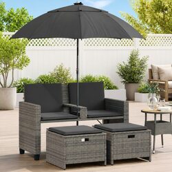 Practical Garden Sofa Set for Outdoor Use