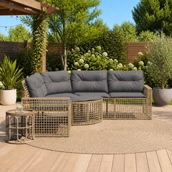 L-Shaped Garden Sofa for Comfortable Outdoor Living