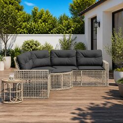 Ideal L-Shaped Sofa for Patios & Gardens