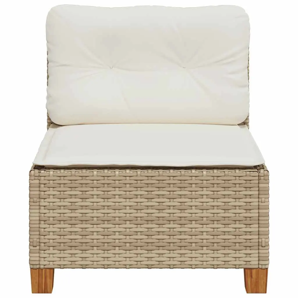 Armless Outdoor Sofa for Garden Relaxation