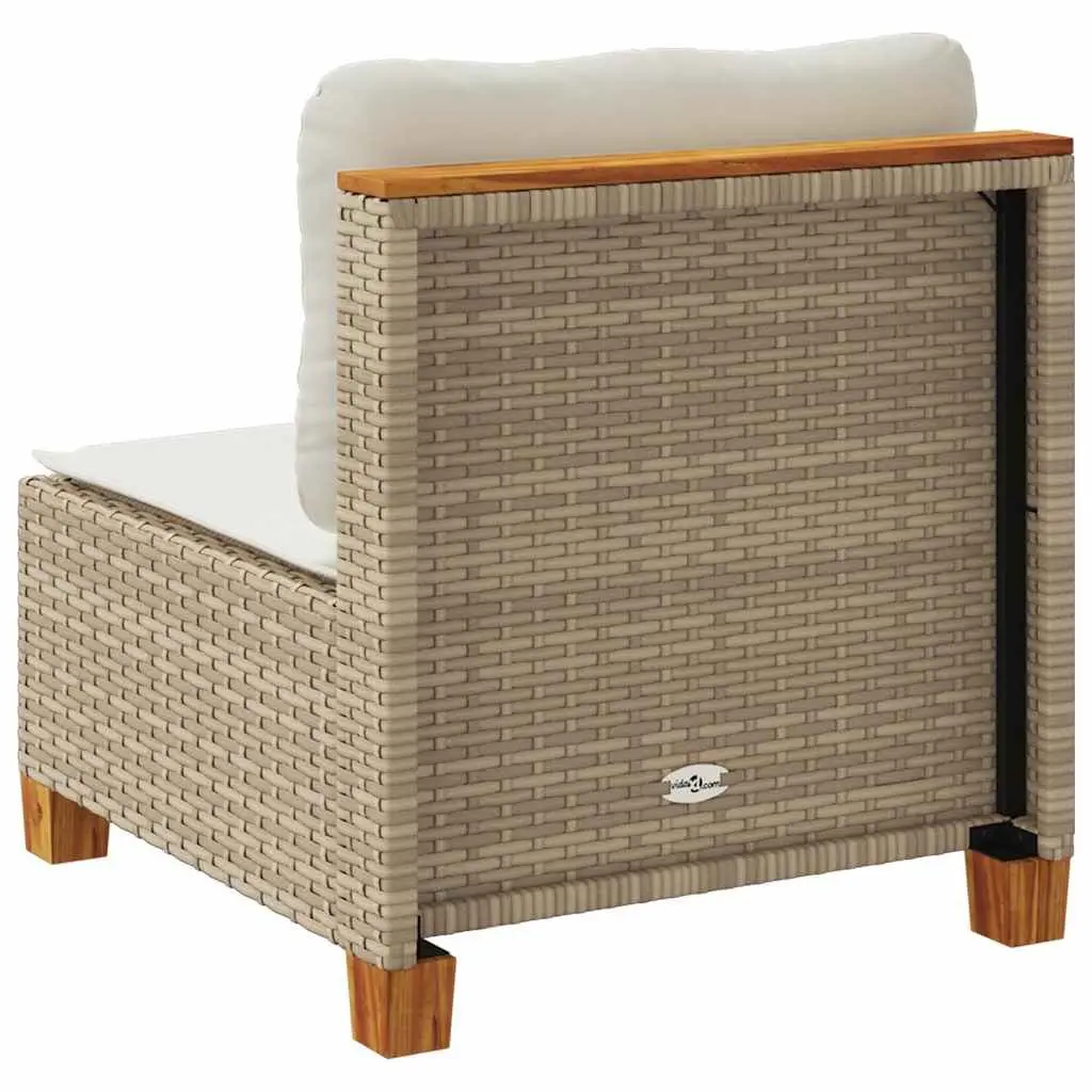 Armless Outdoor Sofa for Garden Relaxation
