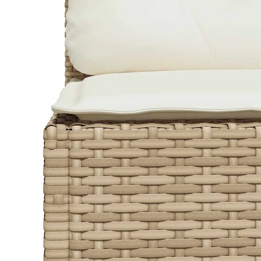 Armless Outdoor Sofa for Garden Relaxation