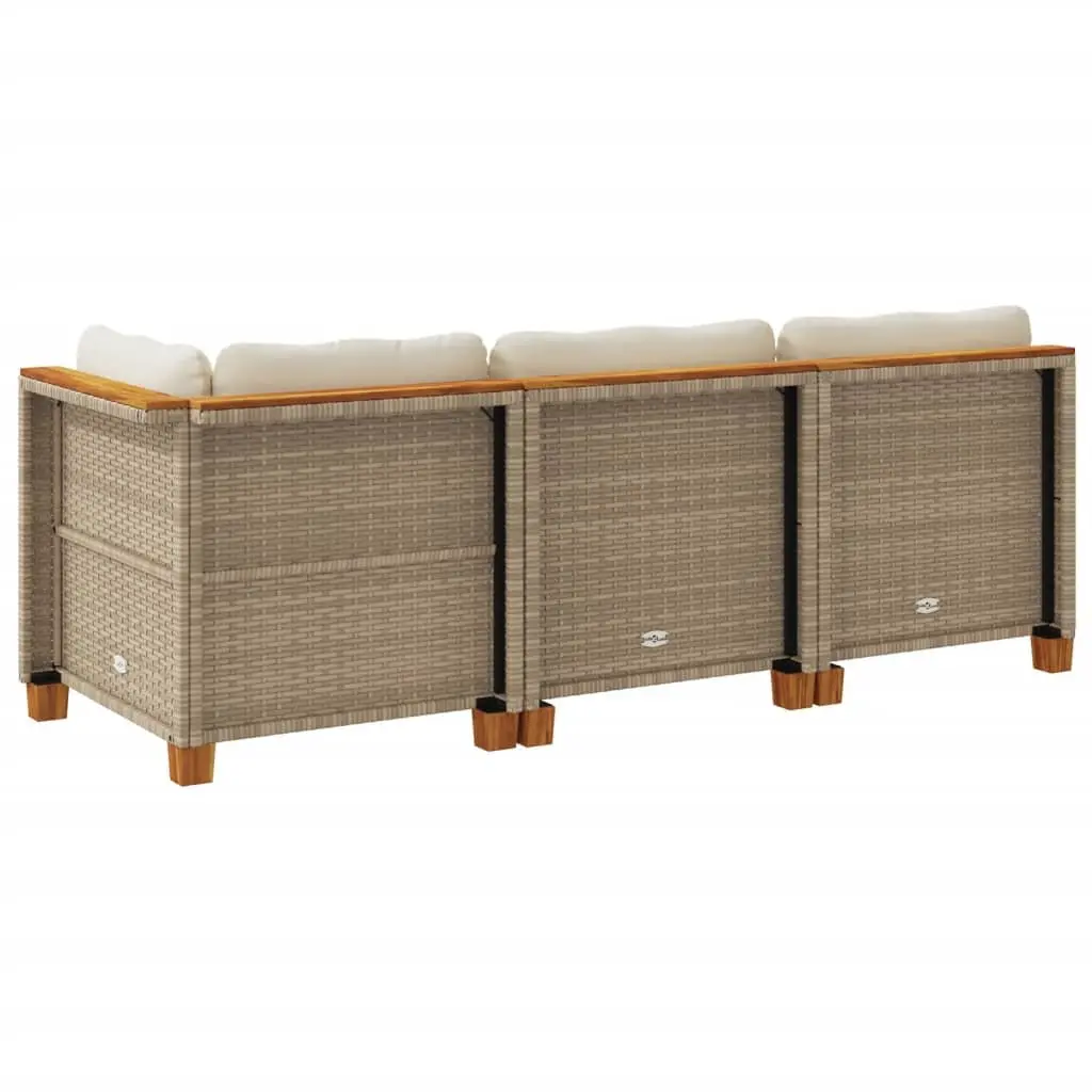 3-Seater Sofa for Outdoor Relaxation
