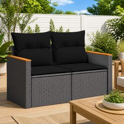 Versatile 2-Seater Garden Sofa for Outdoor Relaxation