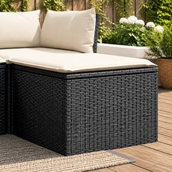 Garden Stool with Cushion and Storage for Home Use