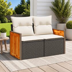 Practical 2-Seater Garden Sofa for Your Patio
