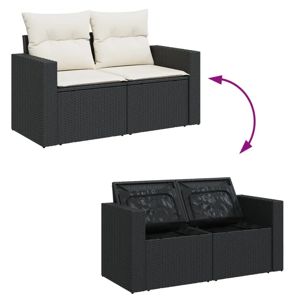 2-Seater Garden Sofa for Outdoor Use