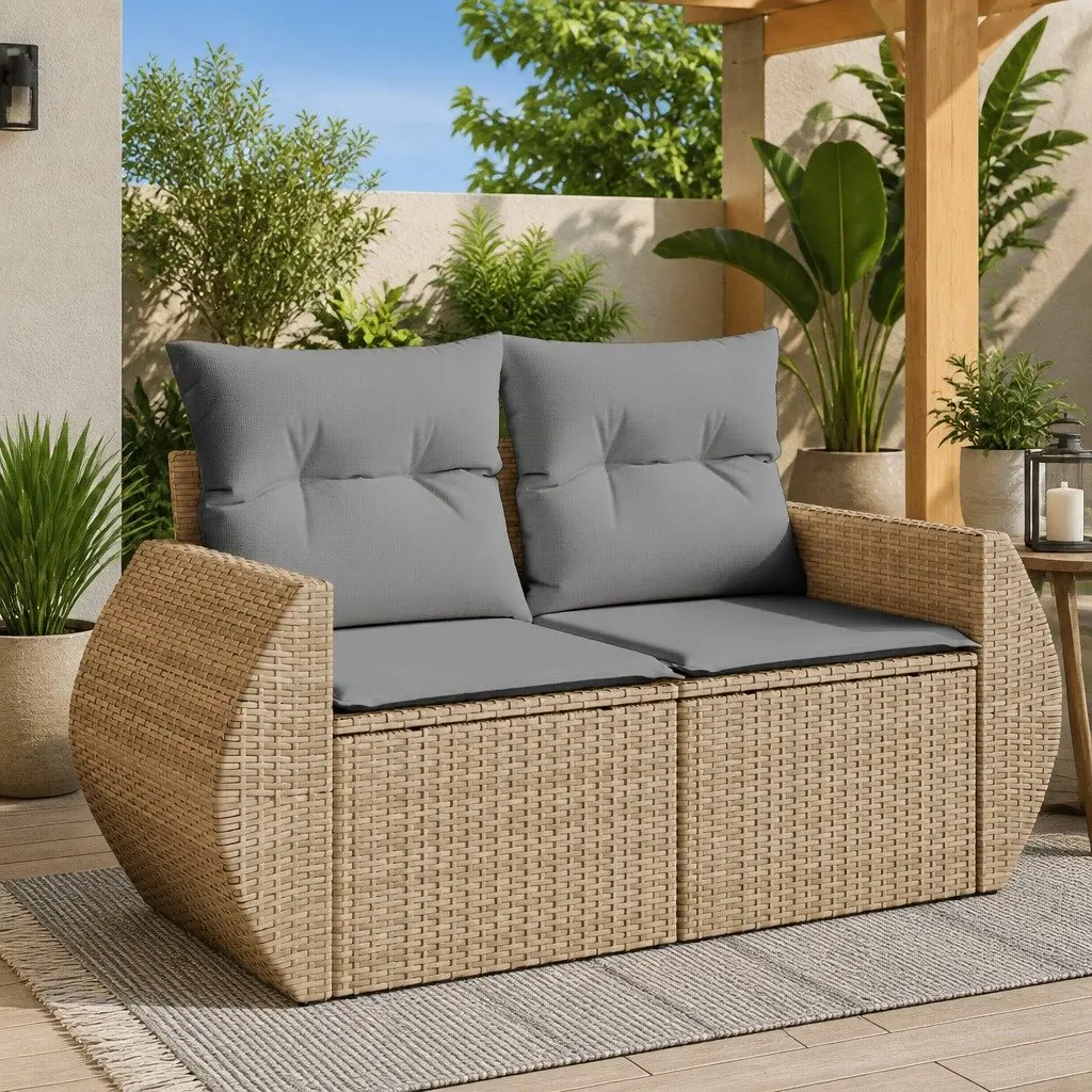 2-Seater Garden Sofa for Outdoor Relaxation