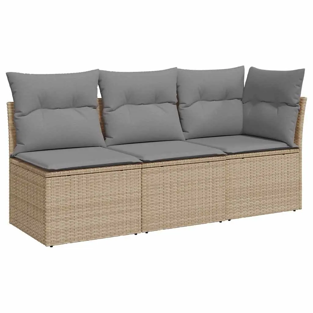 3-Seater Garden Sofa for Outdoor Living
