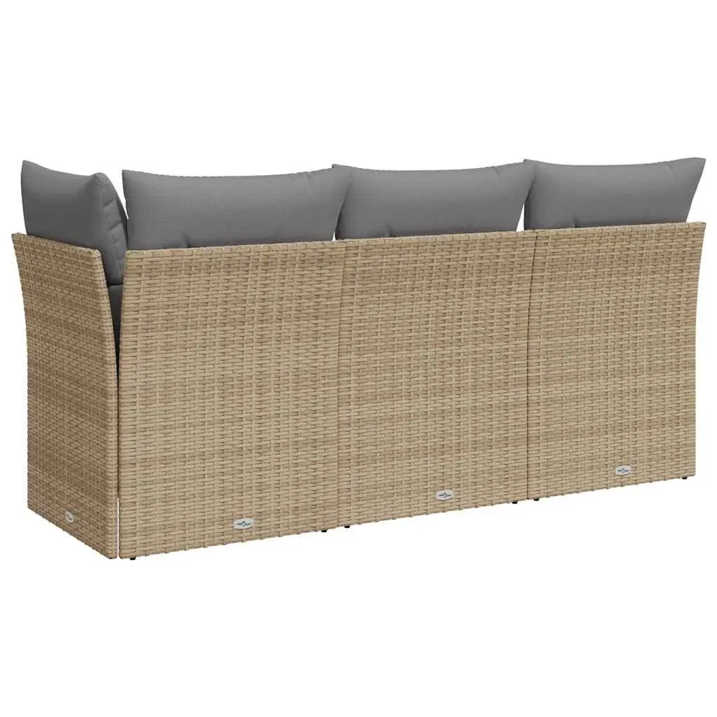 3-Seater Garden Sofa for Outdoor Living