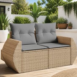 Practical 2-Seater Garden Sofa for Outdoor Gatherings