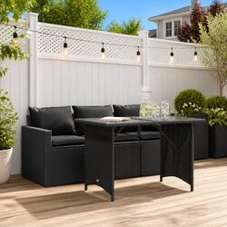 Ideal 2 Piece Outdoor Dining Set for Patio and Garden
