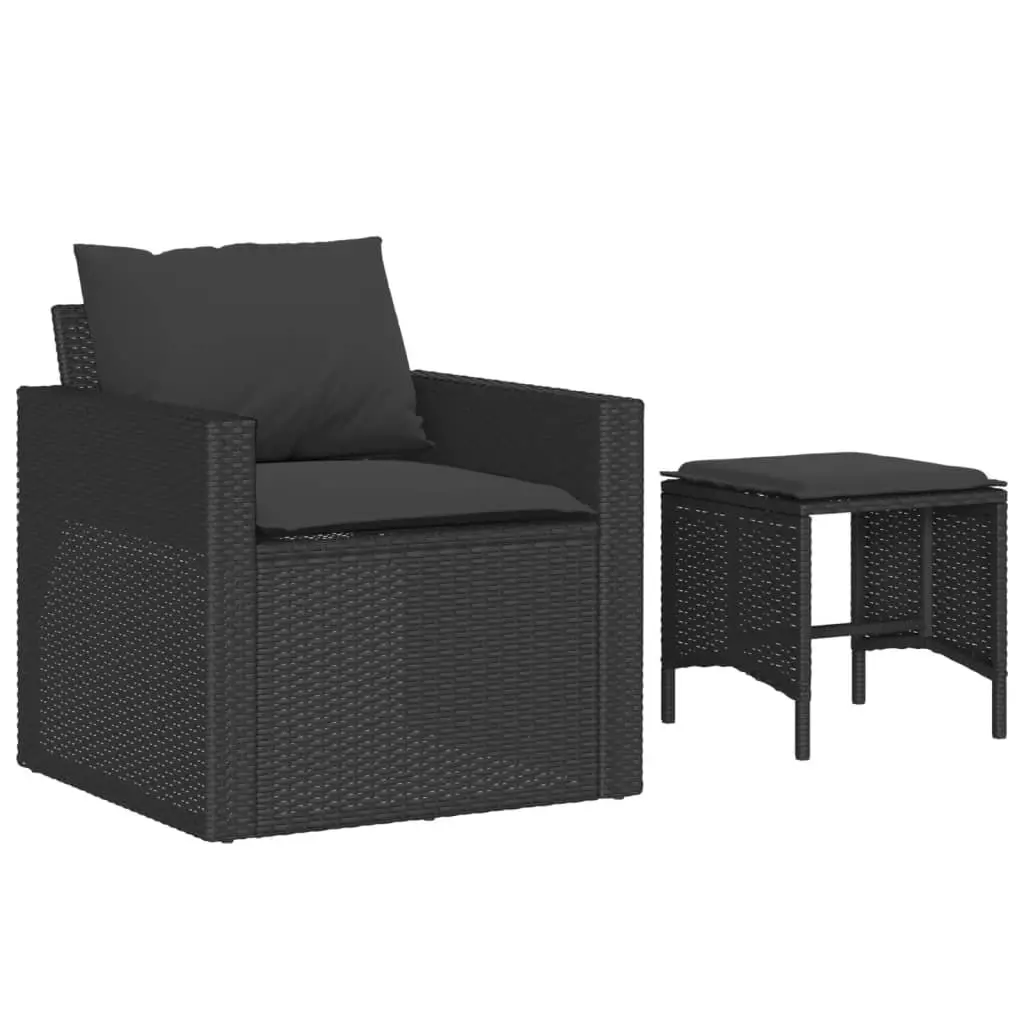 4 Piece Garden Sofa Set for Outdoor Relaxation