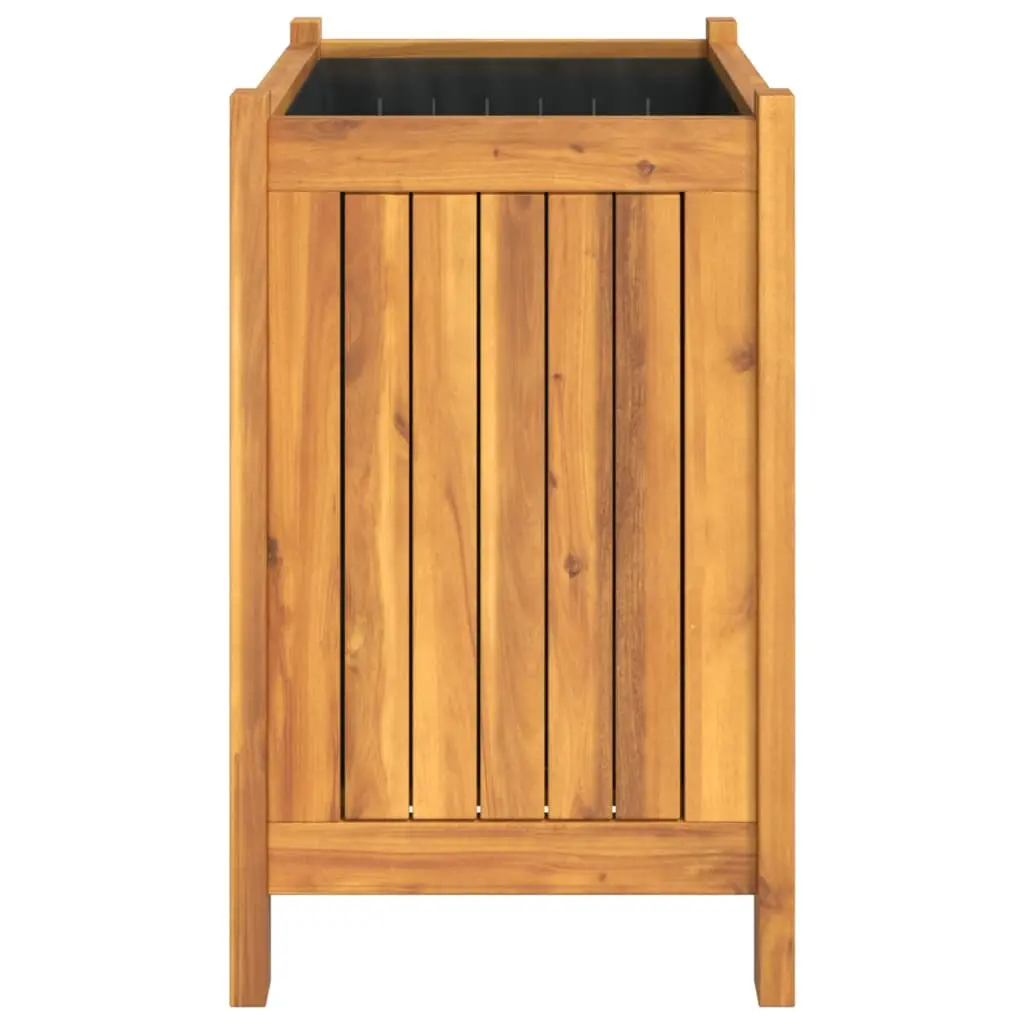 Garden Planter Box with Drainage Slats