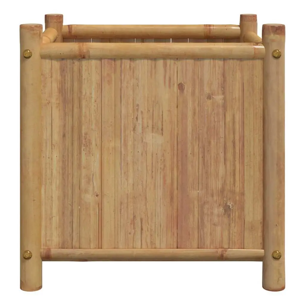 Bamboo Planter Box for Gardens, Balconies, and Patios