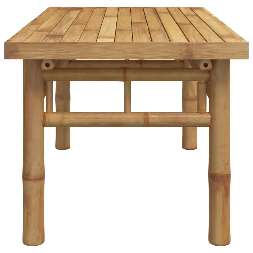 Bamboo Coffee Table for Indoor and Outdoor Use