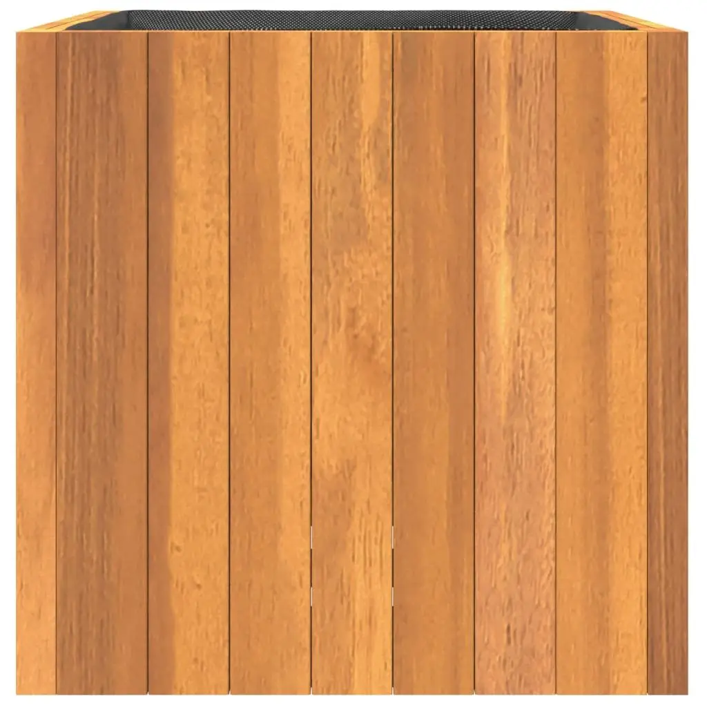 Garden Planter Box Solid Acacia Wood 35cm Brown Indoor Outdoor Decoration