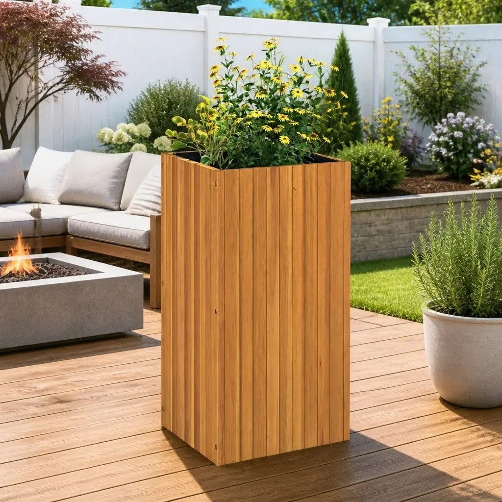 Garden Planter Box for Indoor or Outdoor Spaces
