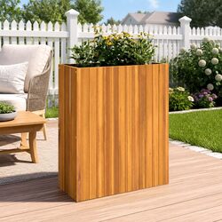 Practical Solid Wood Planter for All Your Planting Needs