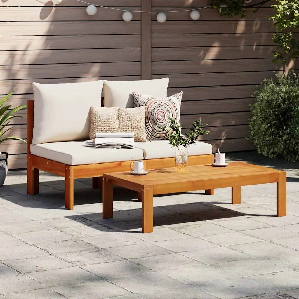 2-Seater Garden Sofa for Outdoor Use