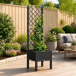 Practical Garden Planter for Climbing Plants at Home