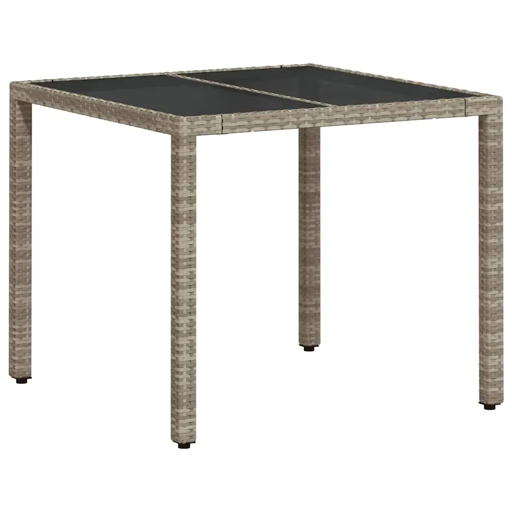 Grey Garden Table for Various Outdoor Settings
