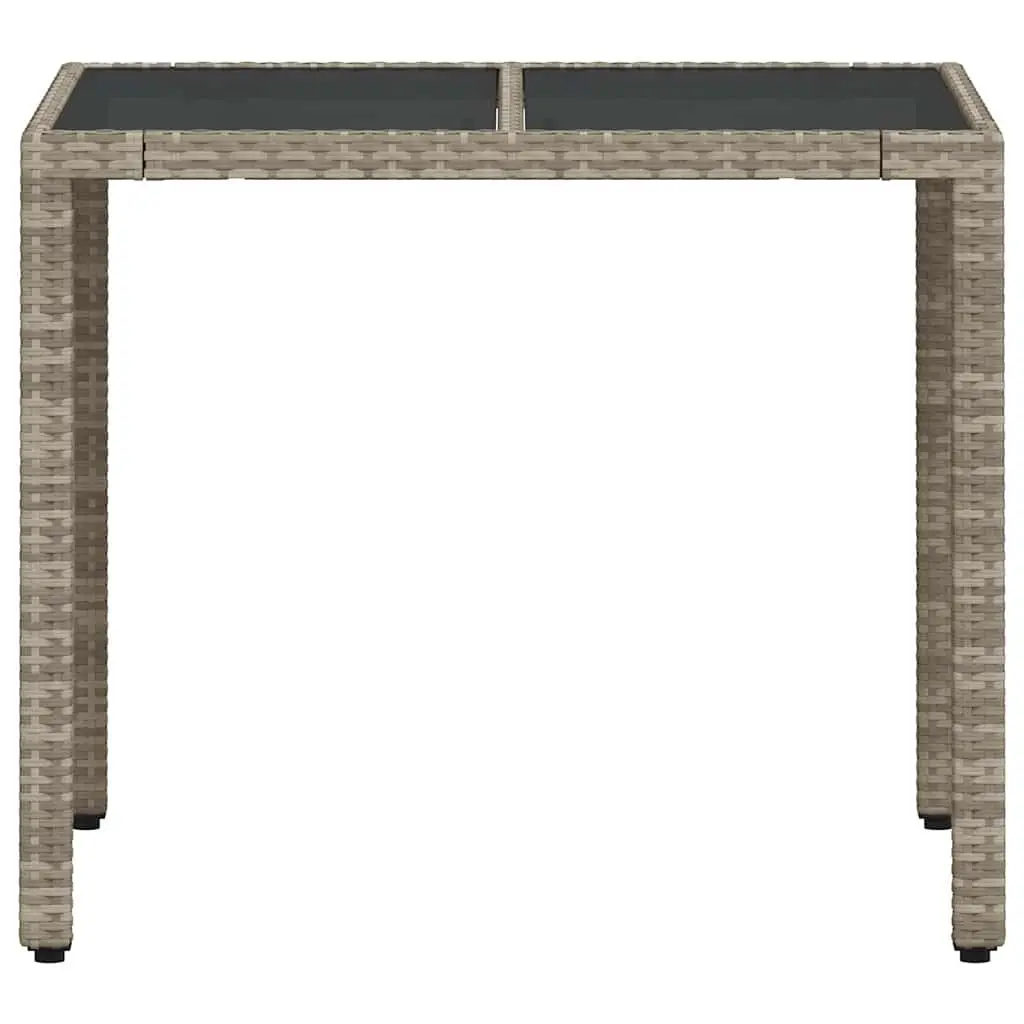 Grey Garden Table for Various Outdoor Settings