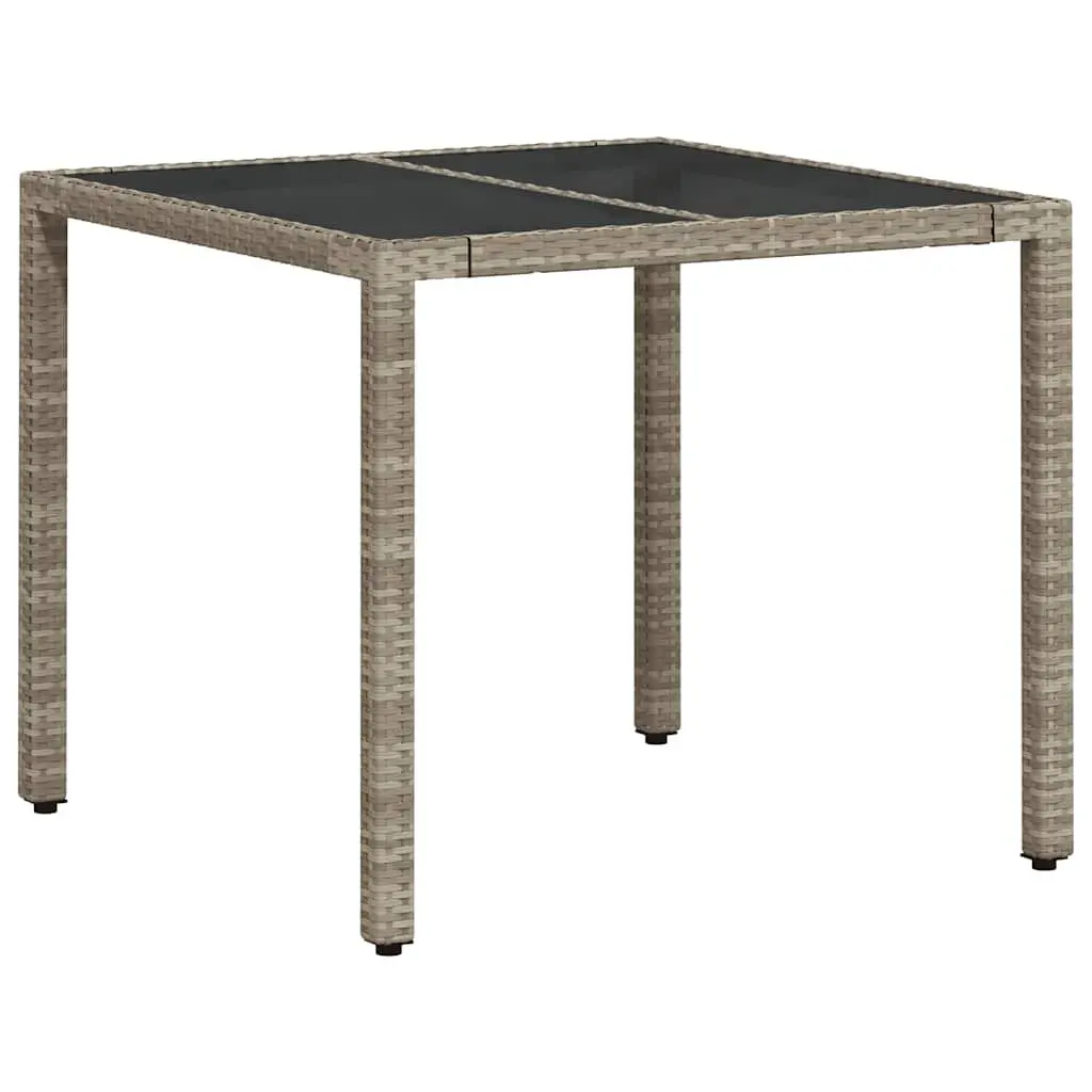 Grey Garden Table for Various Outdoor Settings