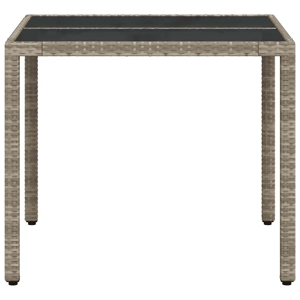 Grey Garden Table for Various Outdoor Settings
