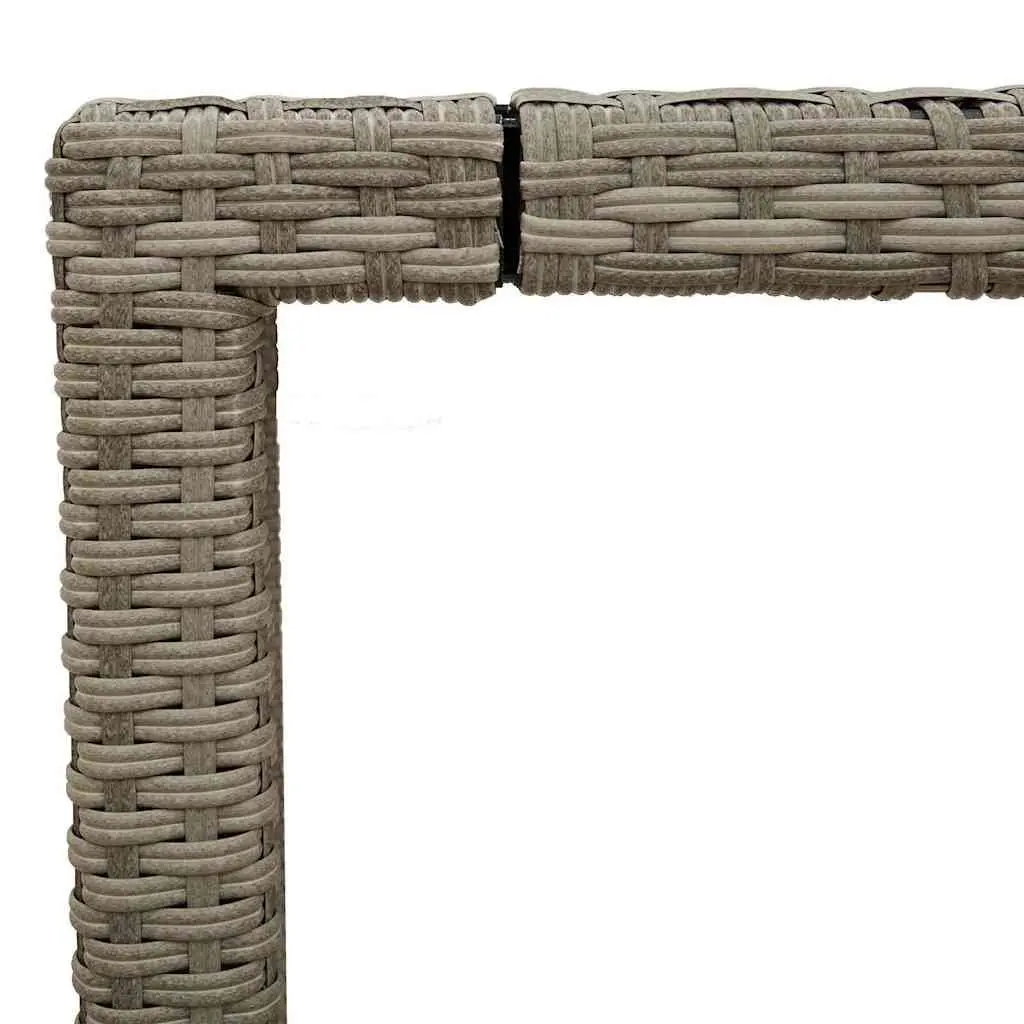 Grey Garden Table for Various Outdoor Settings