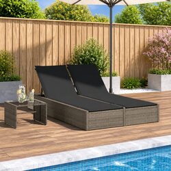 Ideal Double Sun Lounger for Your Garden or Patio
