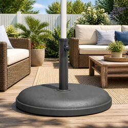 Practical 25kg Parasol Base for Outdoor Stability