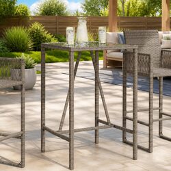 Practical Outdoor Bar Table for Daily Use