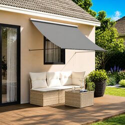 Practical Retractable Awning for Patios and Balconies
