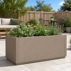 Practical Light Brown Garden Planter for Every Home