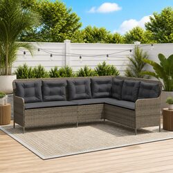 Versatile L-Shaped Garden Sofa for Your Outdoor Space