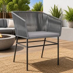 Versatile Outdoor Chairs Set with Cushions for Relaxation