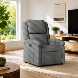 Where Comfort Meets Function: Grey Recliner Armchair
