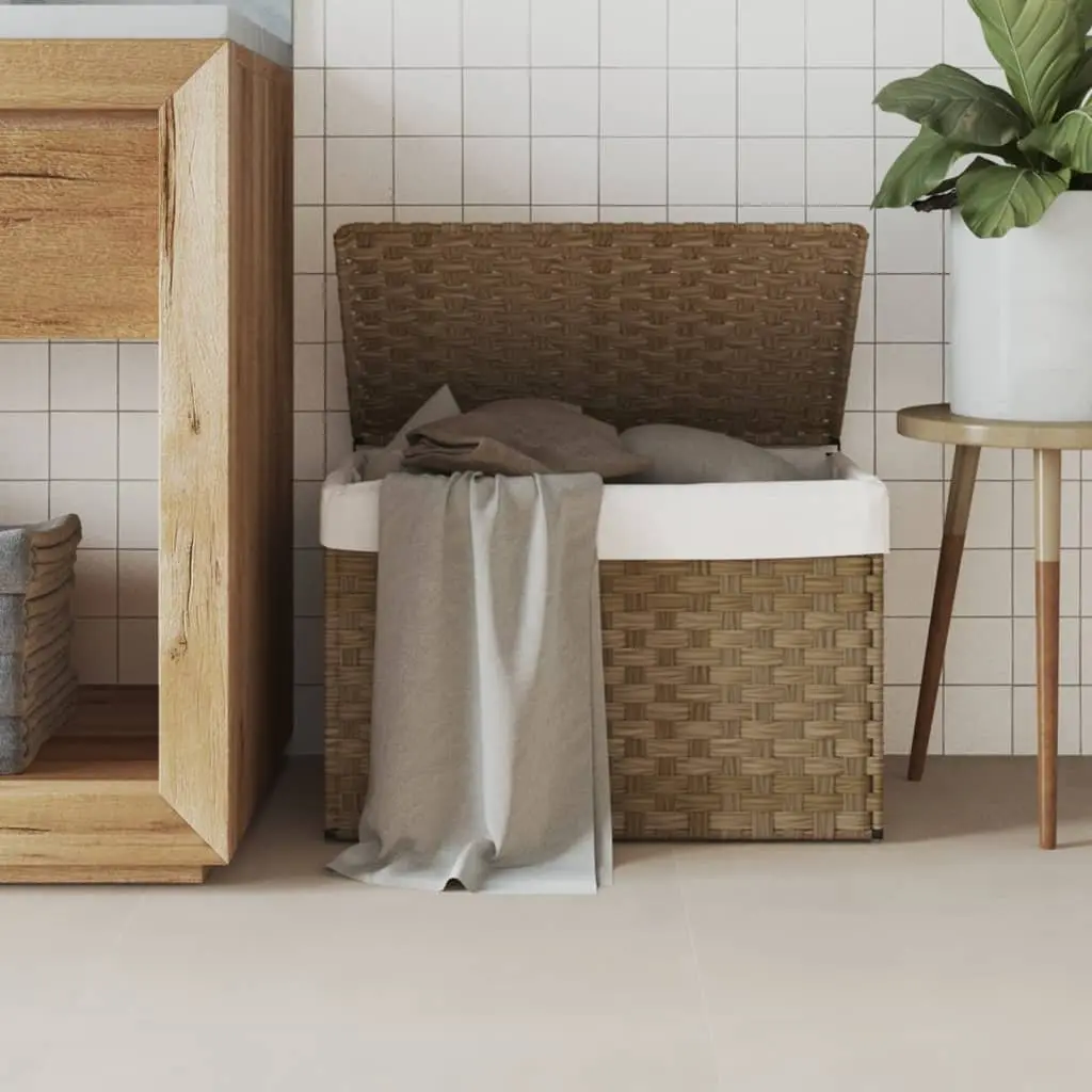 Laundry Basket with Lid for Home Use