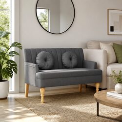 Grey Bench for Various Spaces